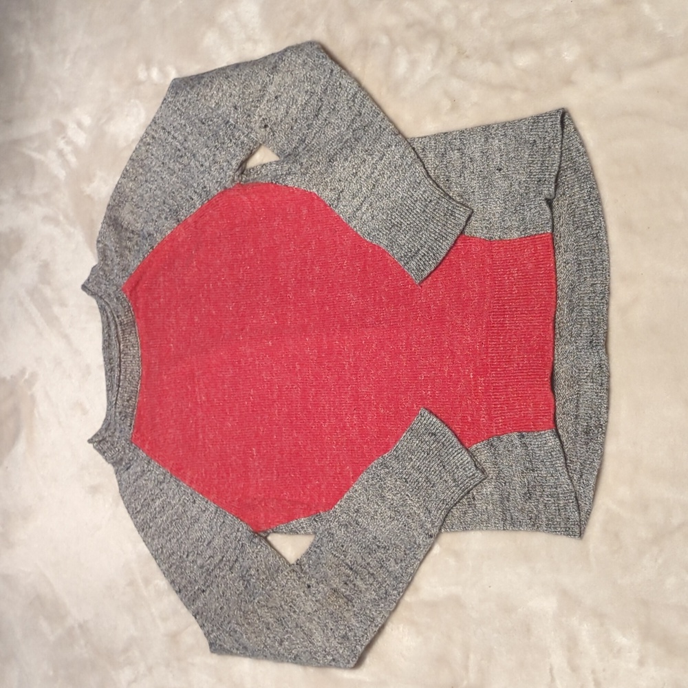 GapKids Colorblock hi-low Sweater Size Medium (8)